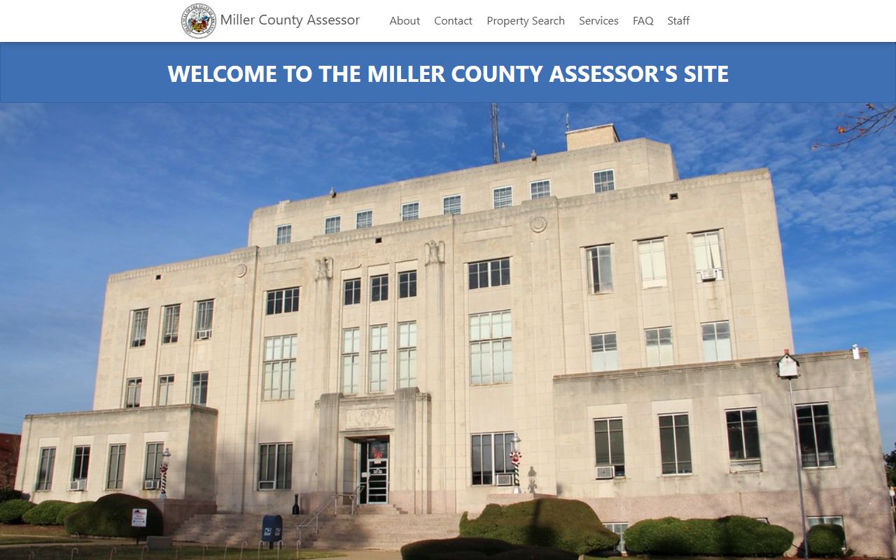 Miller County Missouri property records online search portal