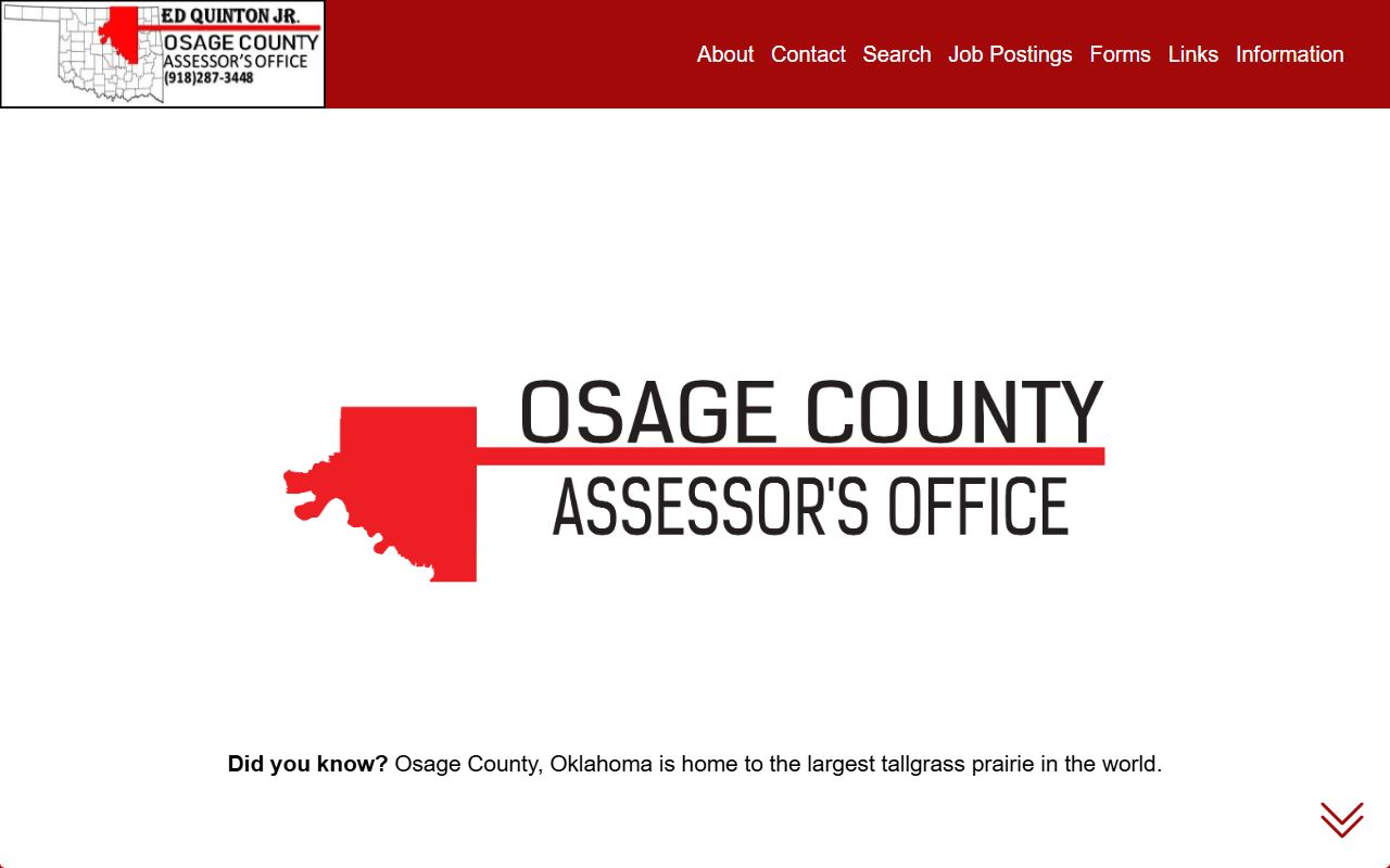 Osage County property records online search portal